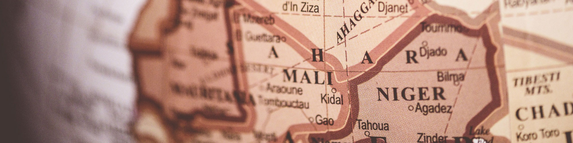 African Operations Map